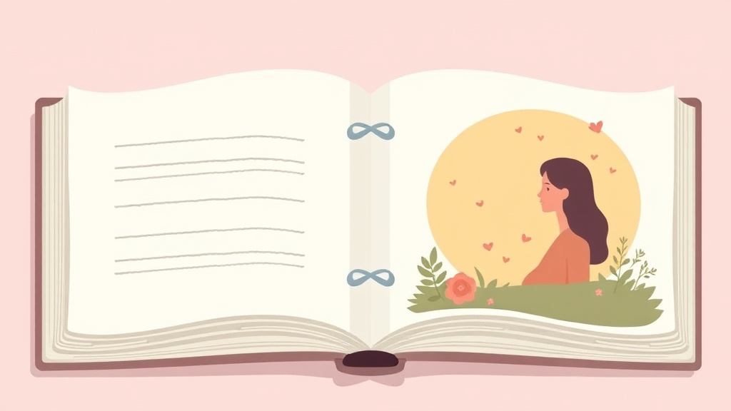 An informative visual explaining photo Memory Book Layouts and Ideas for beginners and professionals