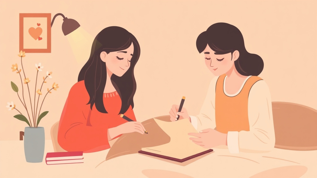 An informative visual explaining writing a Love Letter to Someone Who Died for beginners and professionals