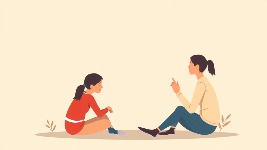 A professional illustration depicting coach Guide to Athlete Grief