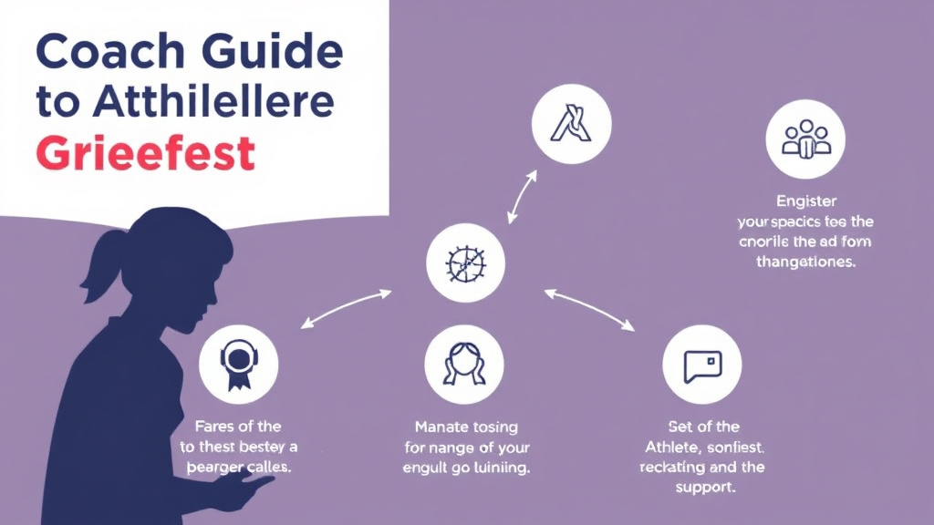 Practical workflow diagram for coach Guide to Athlete Grief