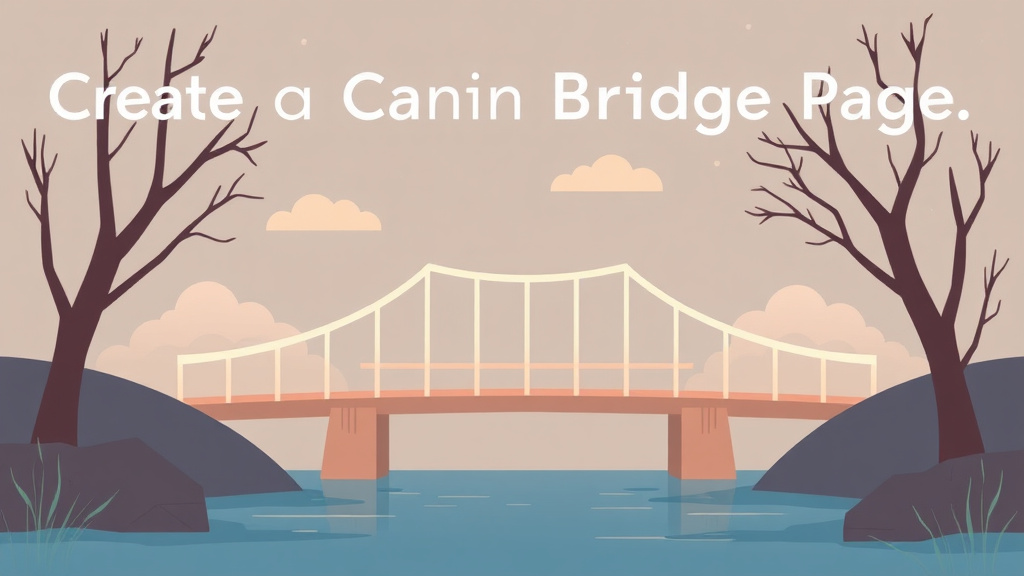 Clear illustration of creating a Caring Bridge Page with supporting details