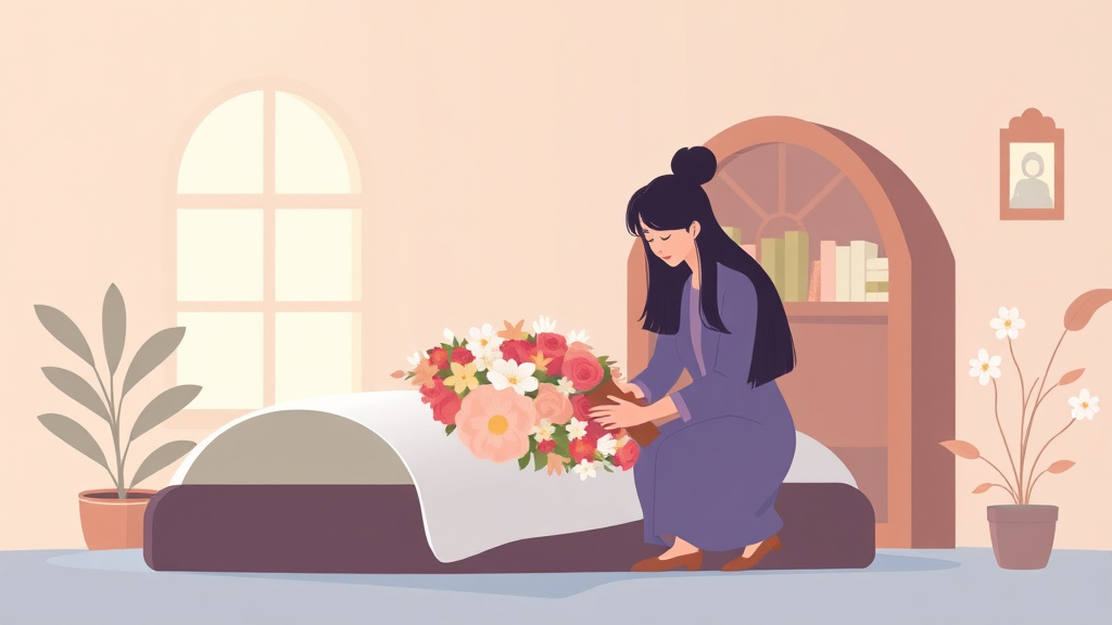 Clear illustration of helping With Funeral Arrangements with supporting details