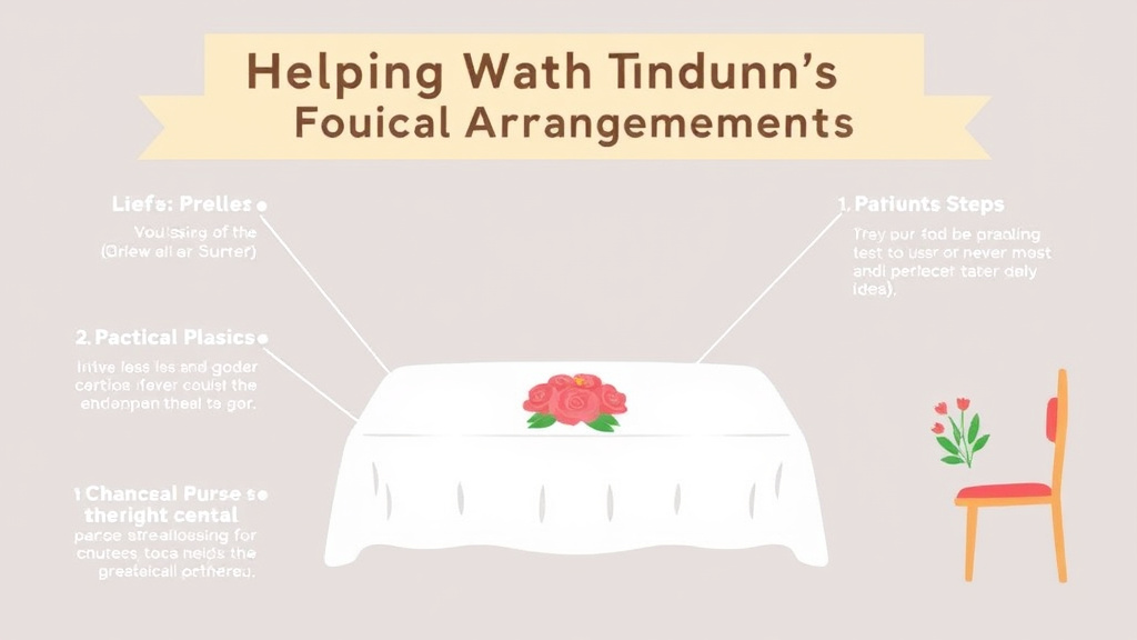 Step-by-step visual guide for implementing helping With Funeral Arrangements