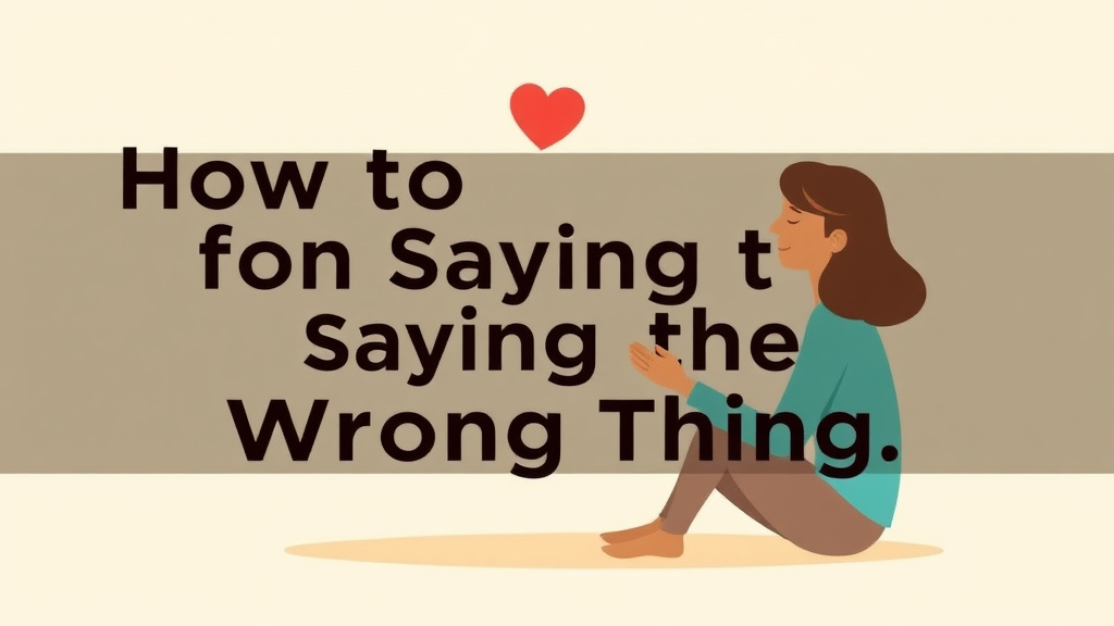 A professional illustration depicting apologize for Saying the Wrong Thing