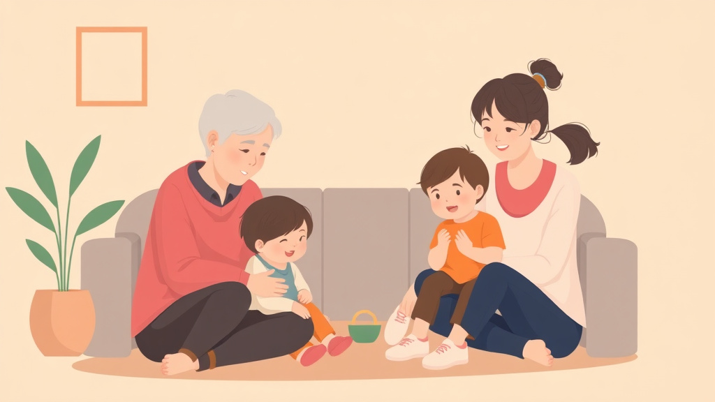 Visual overview of offering Childcare to Grieving Parents with key concepts highlighted