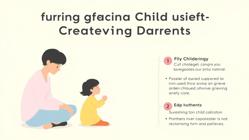 Practical checklist visual for offering Childcare to Grieving Parents