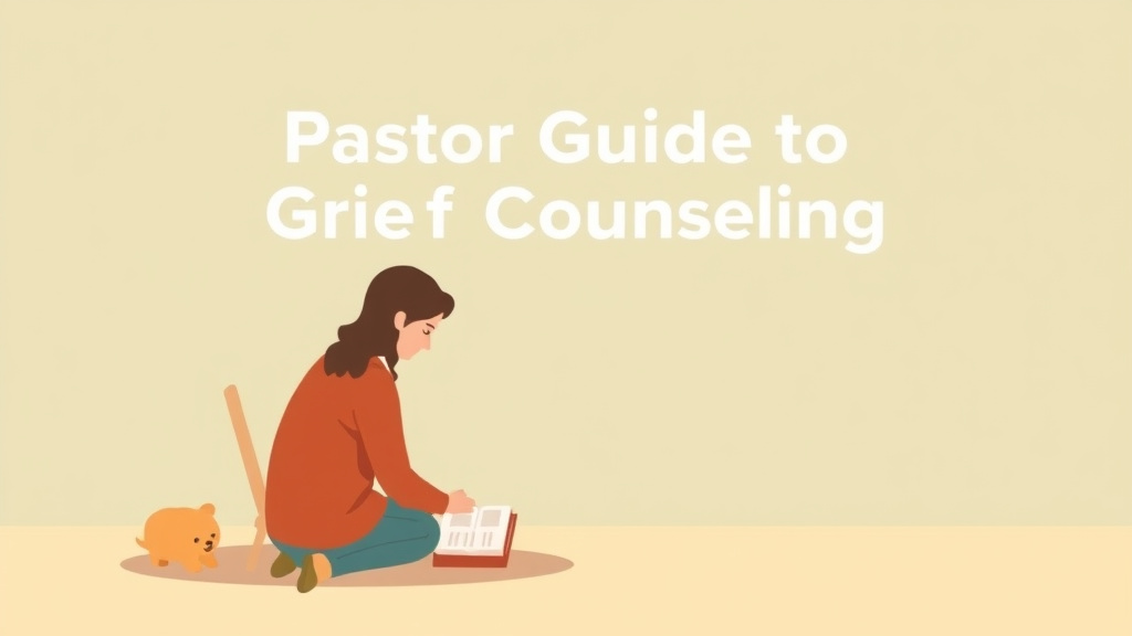 Illustration breaking down the fundamentals of pastor Guide to Grief Counseling