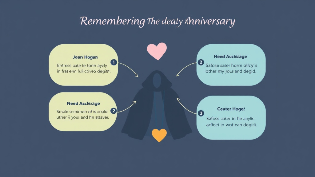 Real-world application diagram for remembering the Death Anniversary