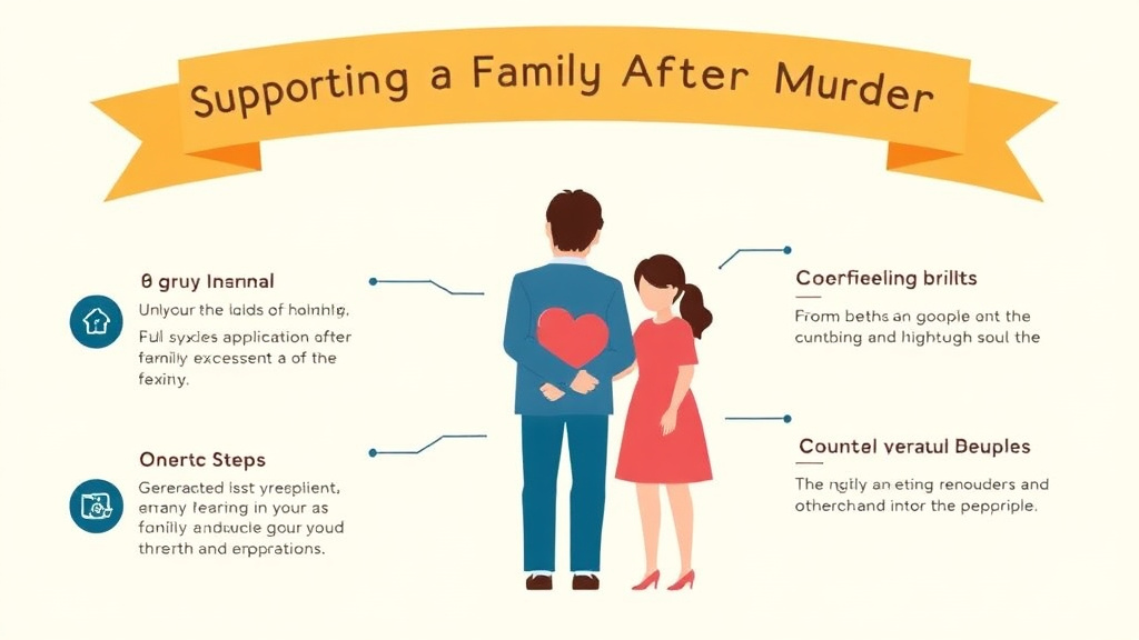 Hands-on guide visualization for supporting a Family After Murder