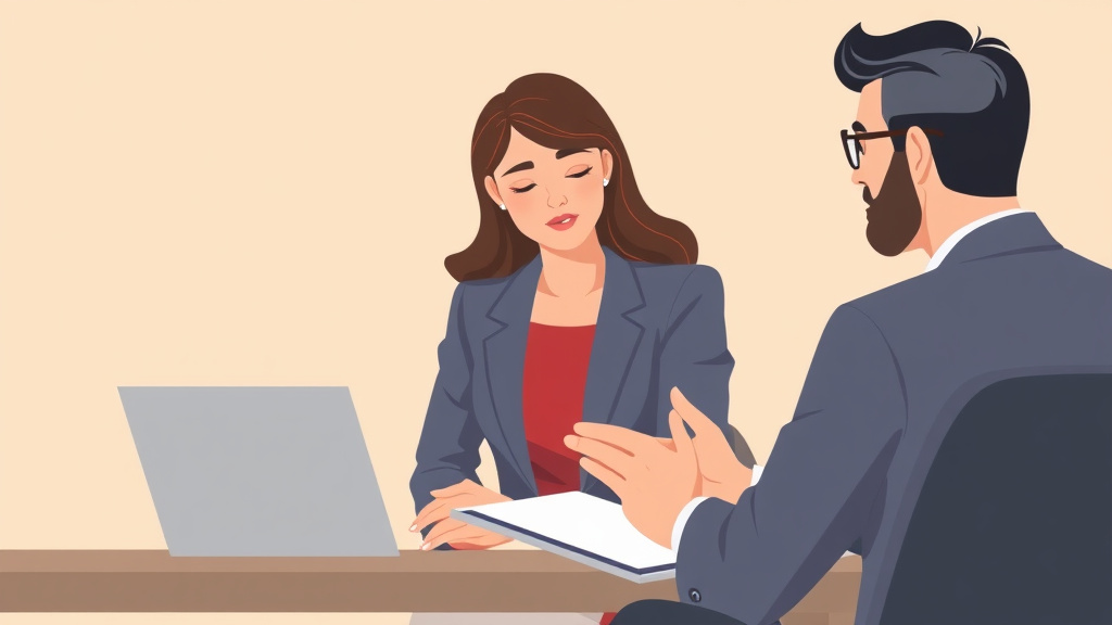 Illustration breaking down the fundamentals of supporting a Grieving Boss