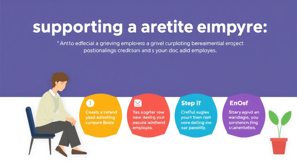 Implementation roadmap for supporting a Grieving Employee with actionable steps