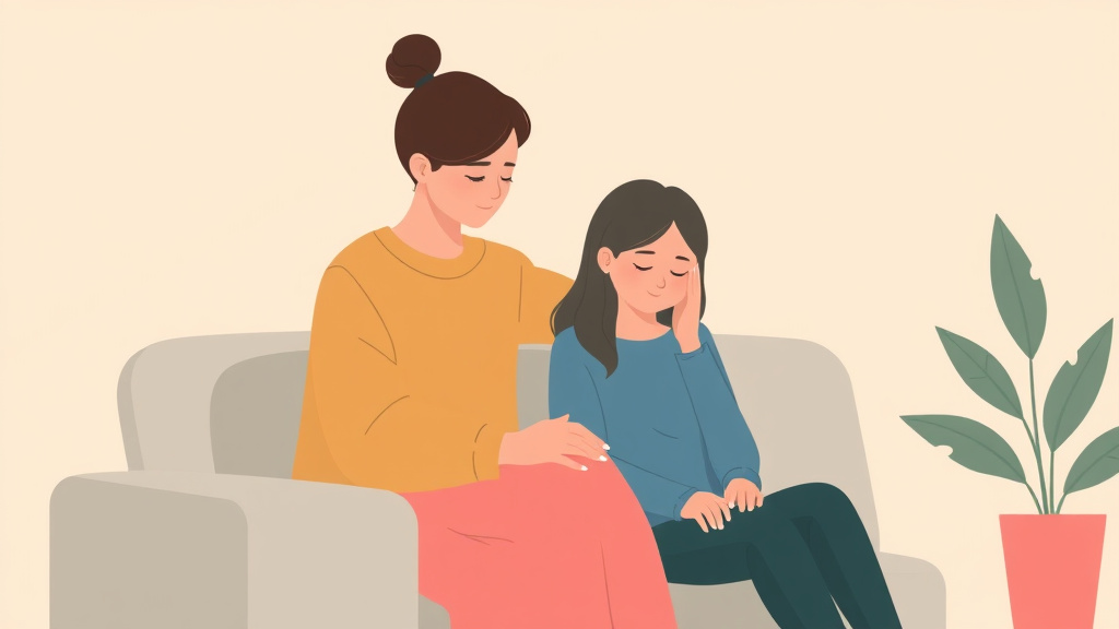 Conceptual diagram showing how supporting a Grieving Friend works in practice