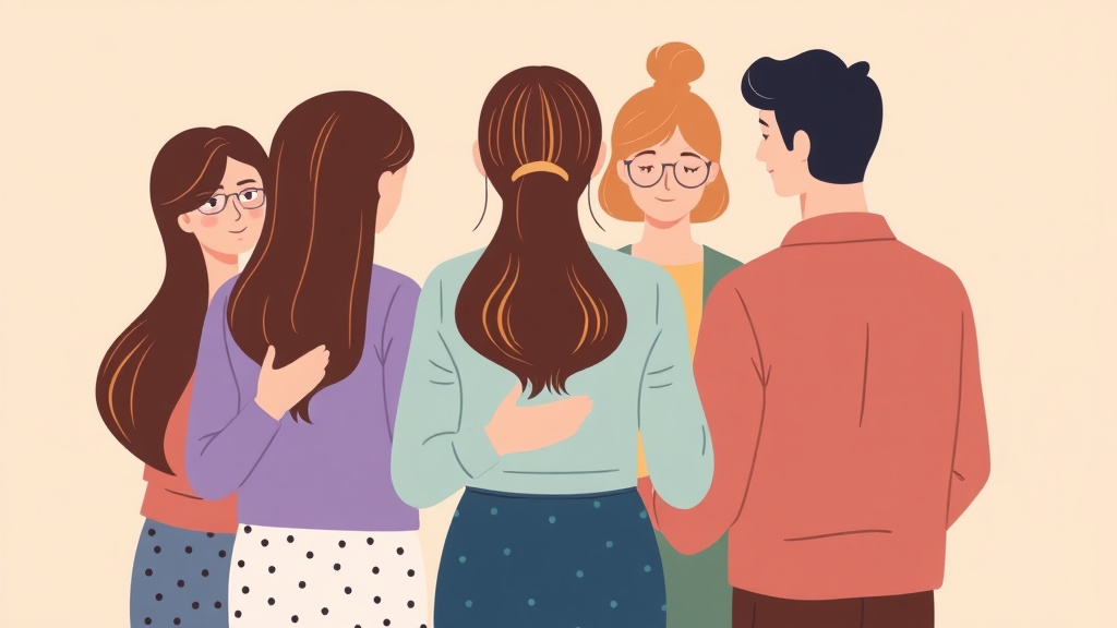 Visual overview of supporting Multiple People Grieving the Same Person with key concepts highlighted