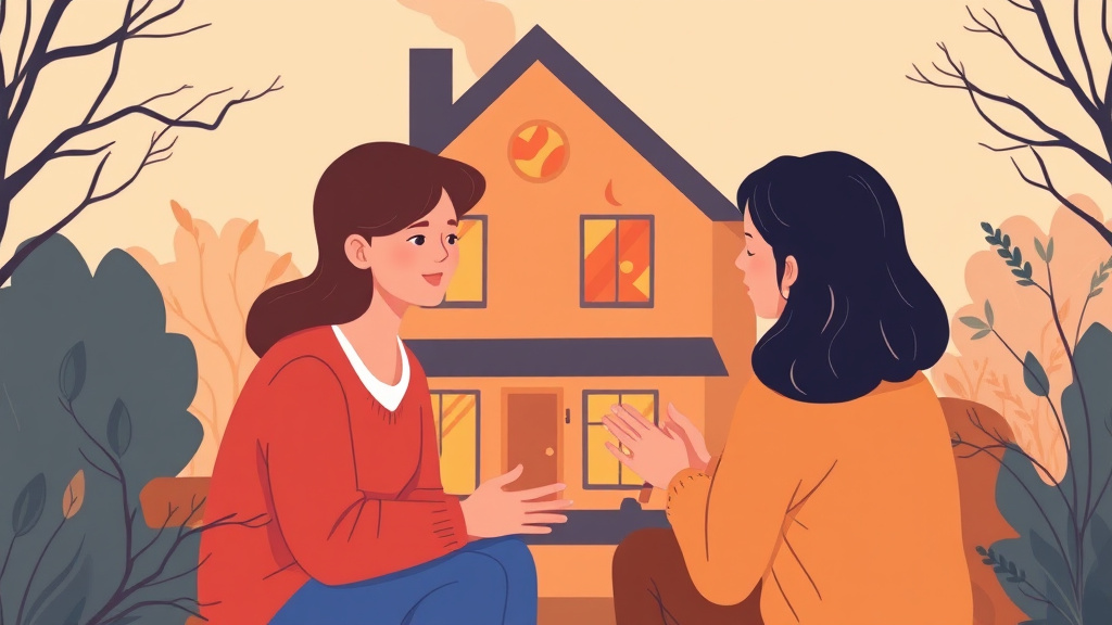 Educational graphic covering the essentials of supporting Someone After a House Fire Death