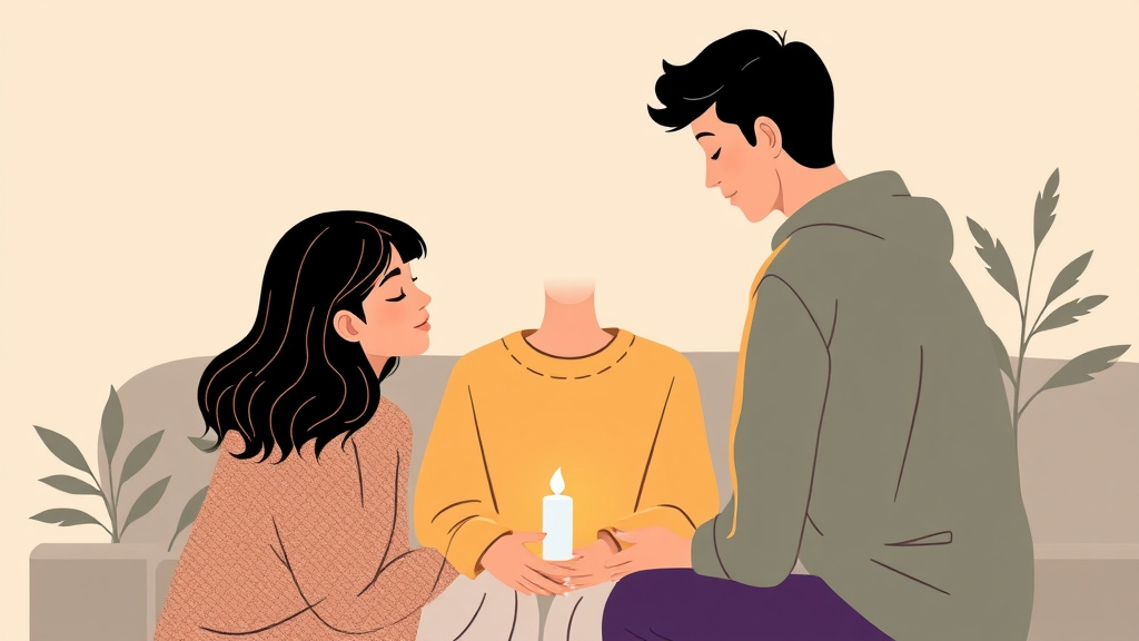 Detailed visual representation of supporting Someone After Overdose Death