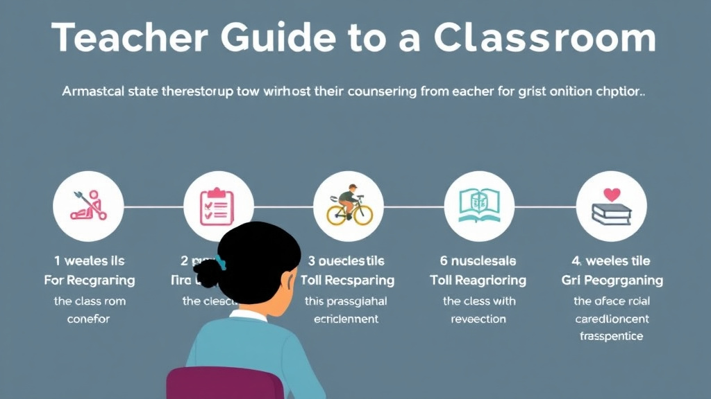 Process flow illustration for putting teacher Guide to Grief in the Classroom into action