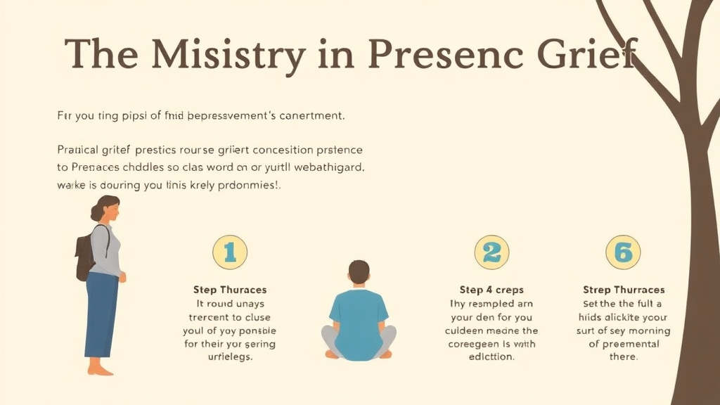 Practical workflow diagram for ministry of Presence in Grief