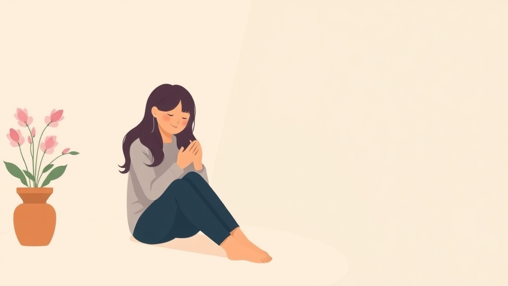 A professional illustration depicting what Not to Say to a Grieving Person