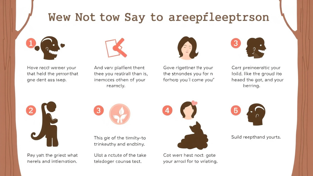 Implementation roadmap for what Not to Say to a Grieving Person with actionable steps