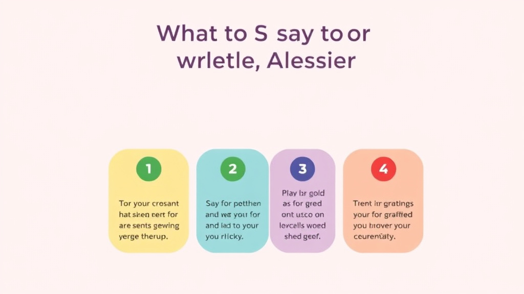 Real-world application diagram for what to Say to Someone Who is Grieving