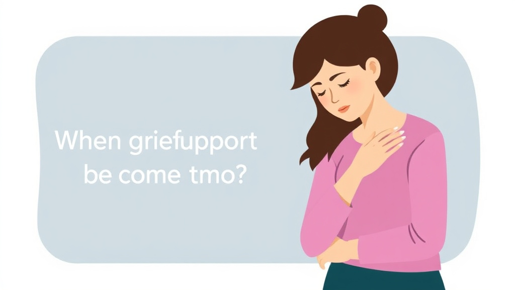 Hands-on guide visualization for when Grief Support Becomes Too Much