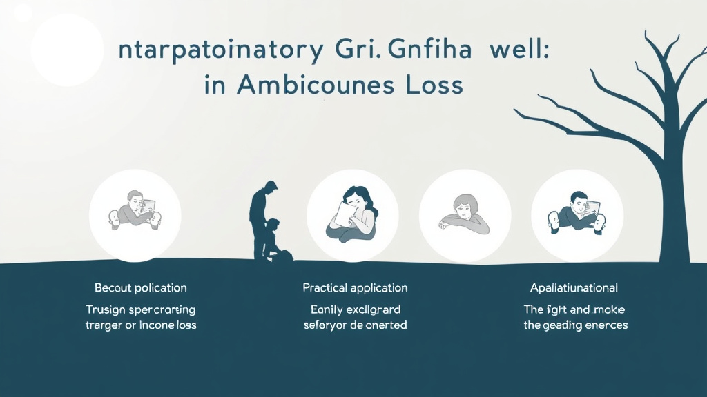 Practical workflow diagram for anticipatory Grief and Ambiguous Loss