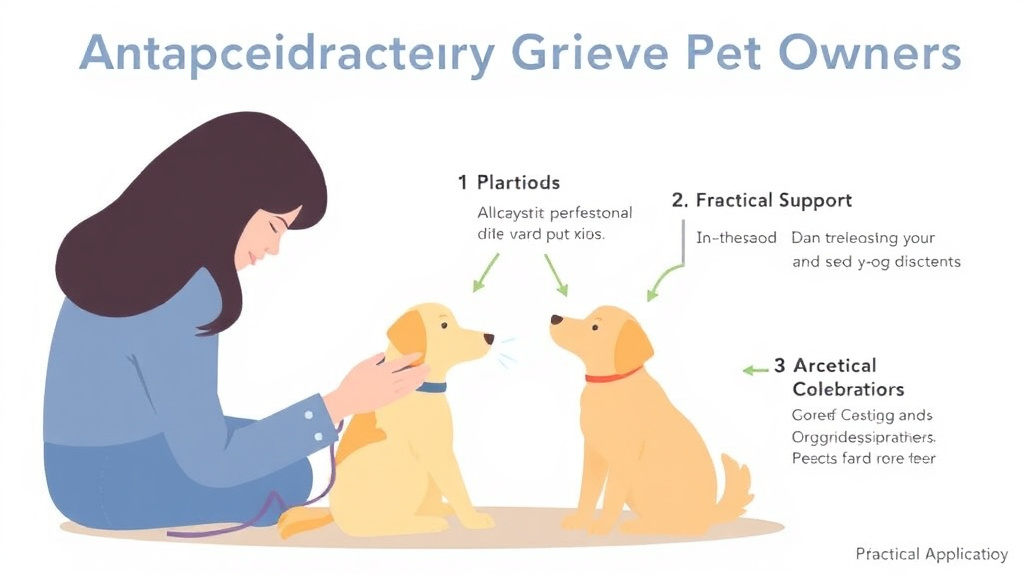 Step-by-step visual guide for implementing anticipatory Grief for Pet Owners