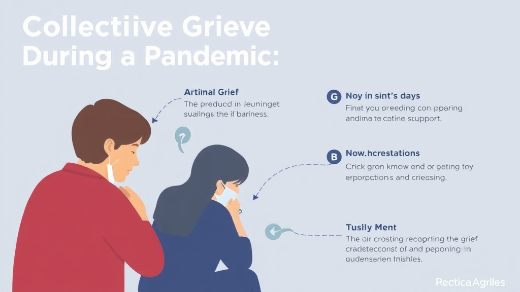 Hands-on guide visualization for collective Grief During a Pandemic