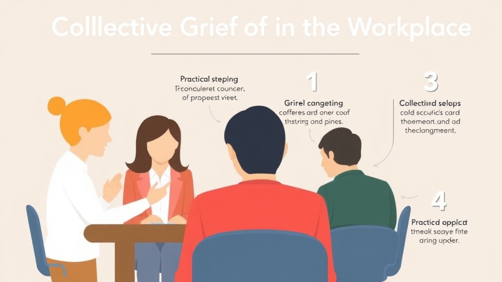Hands-on guide visualization for collective Grief in the Workplace