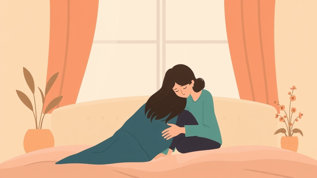 A professional illustration depicting coping With Ambiguous Loss