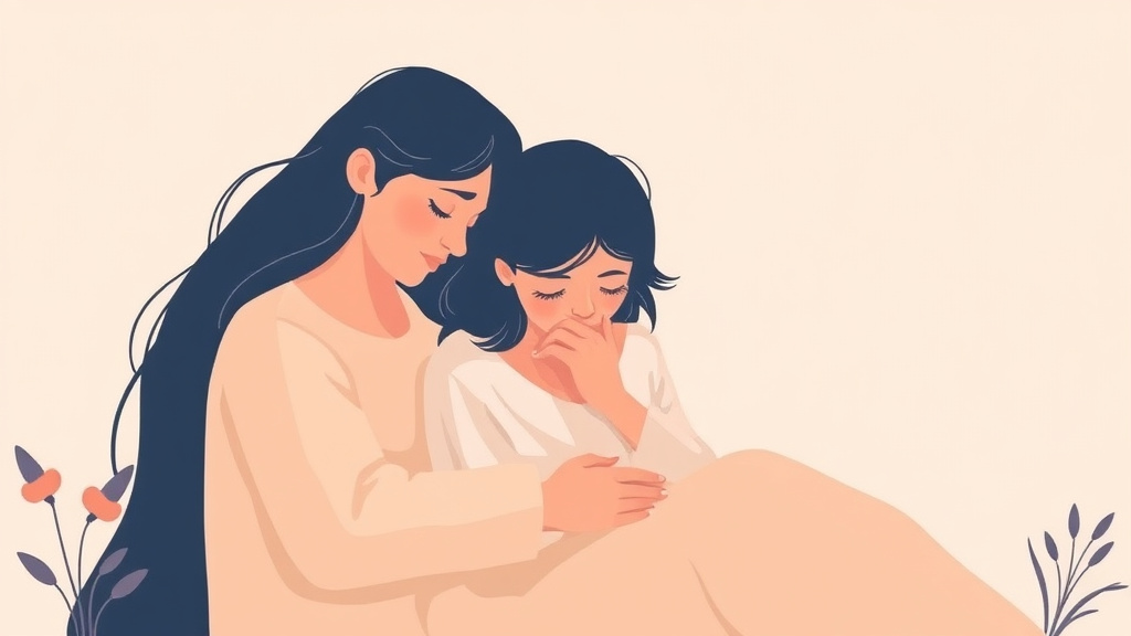 Conceptual diagram showing how disenfranchised Grief After Miscarriage works in practice