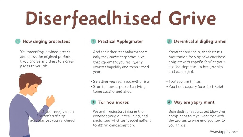 Step-by-step visual guide for implementing disenfranchised Grief Examples