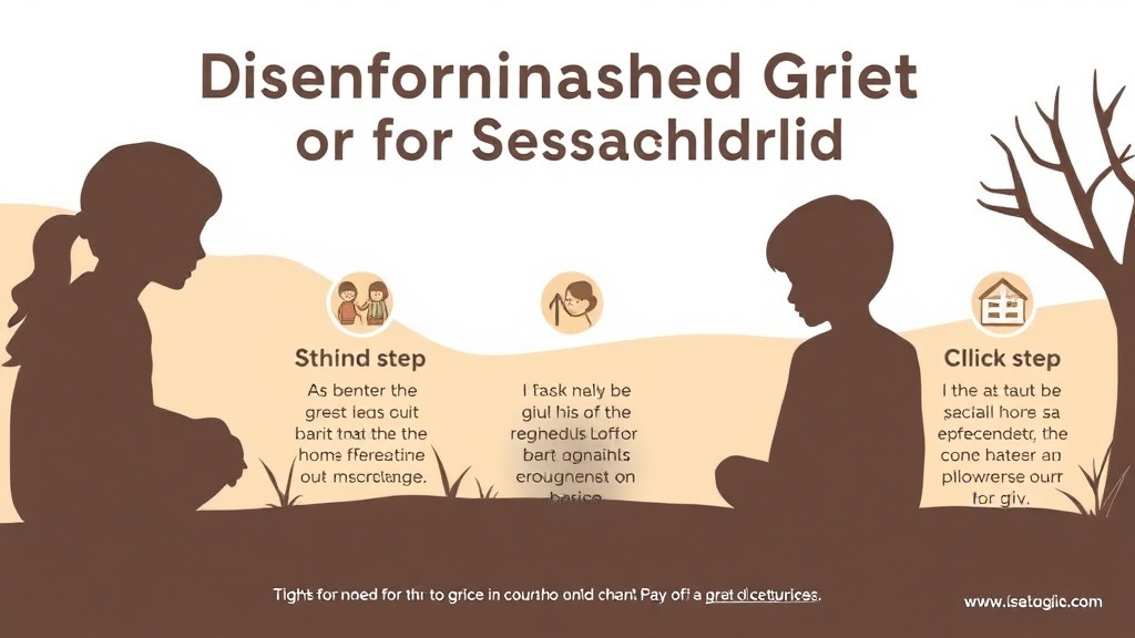 Real-world application diagram for disenfranchised Grief for Foster Children