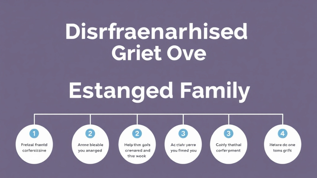 Practical workflow diagram for disenfranchised Grief Over Estranged Family