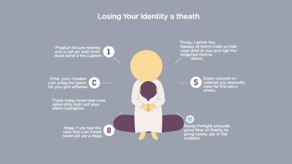 Real-world application diagram for losing Your Identity After a Death