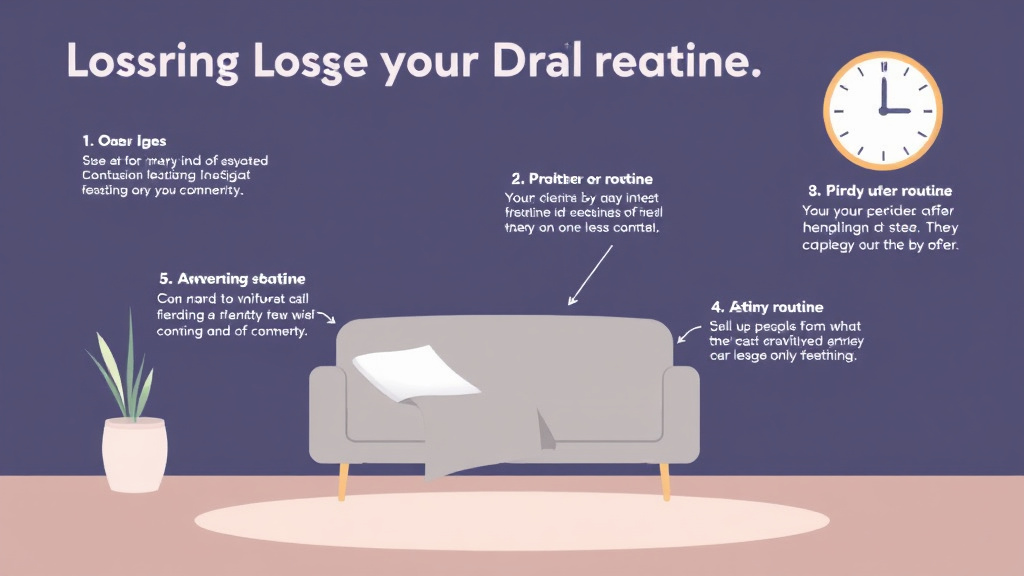 Practical checklist visual for losing Your Routine After a Death