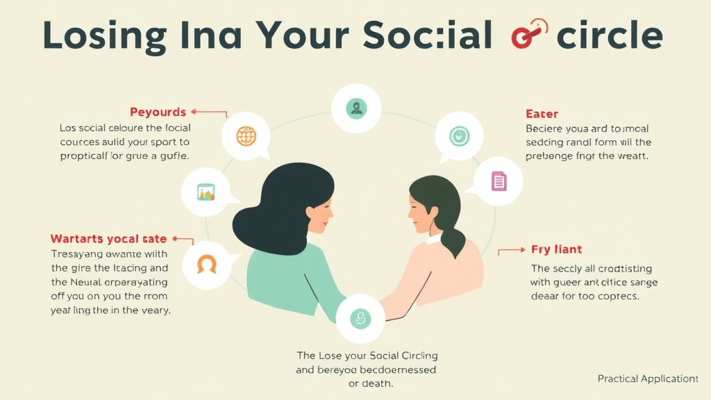 Real-world application diagram for losing Your Social Circle After a Death
