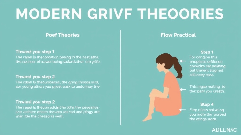 Step-by-step visual guide for implementing modern Grief Theories Compared