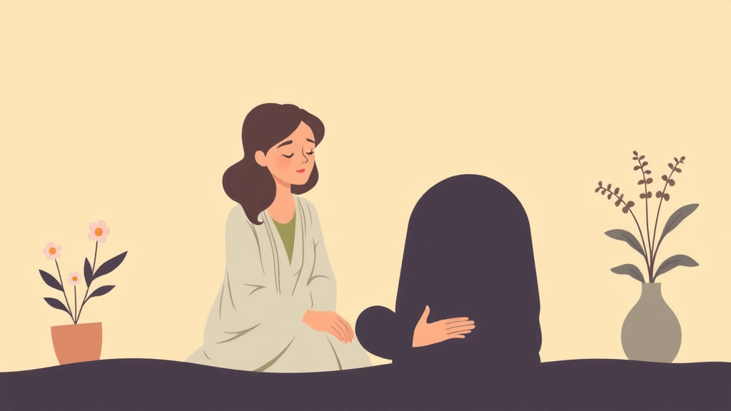 Detailed visual representation of persistent Complex Bereavement Disorder