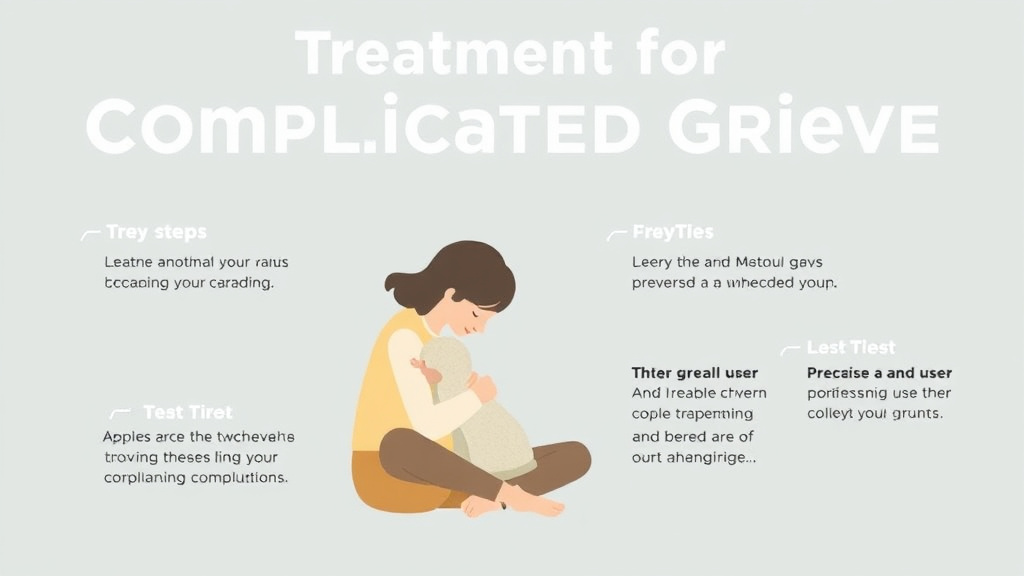 Step-by-step visual guide for implementing treatment for Complicated Grief