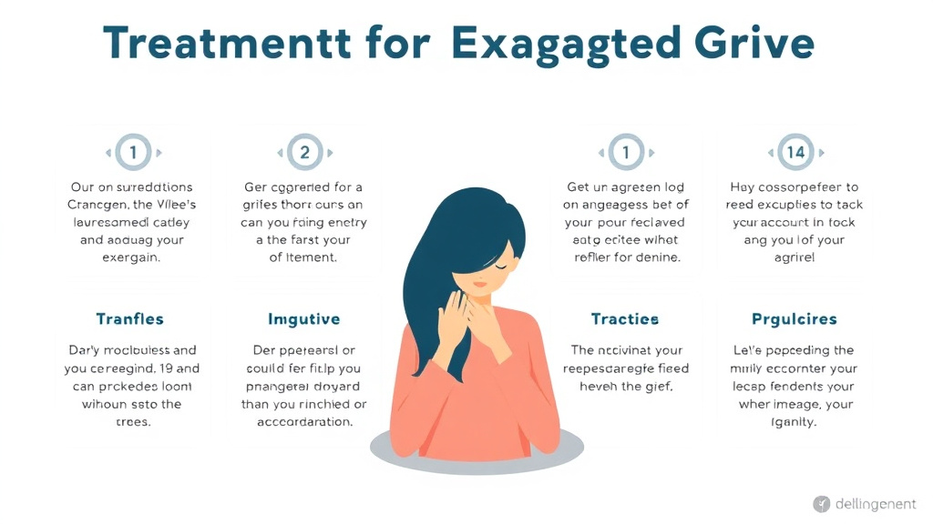 Hands-on guide visualization for treatment for Exaggerated Grief
