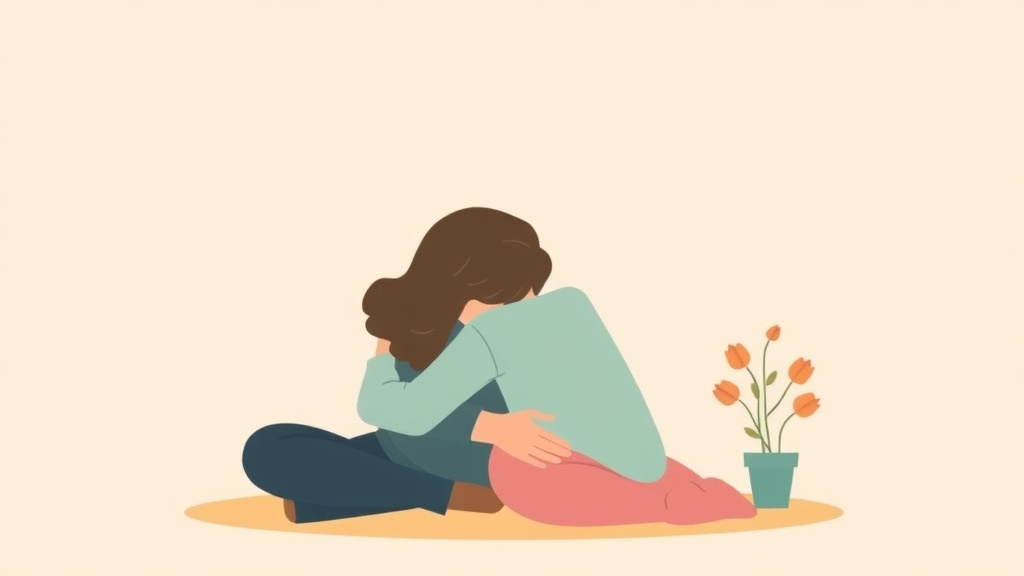 Illustration breaking down the fundamentals of abbreviated Grief