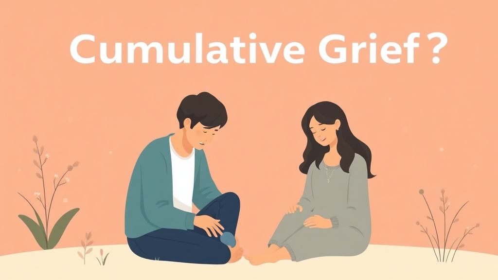 Clear illustration of cumulative Grief with supporting details