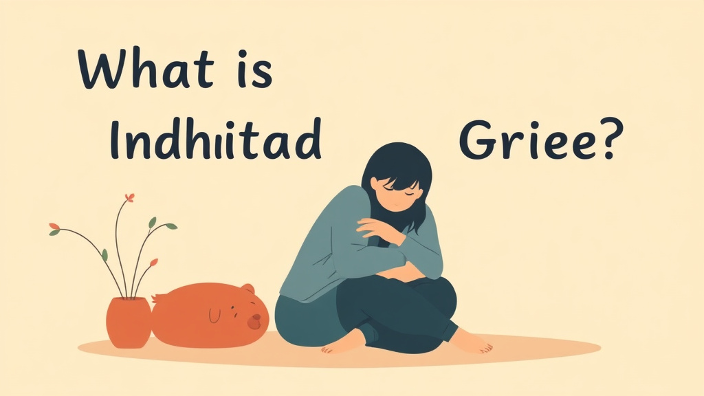 Clear illustration of inhibited Grief with supporting details
