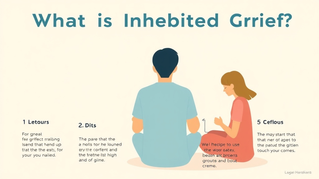 Practical checklist visual for inhibited Grief