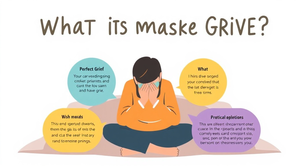 Process flow illustration for putting masked Grief into action