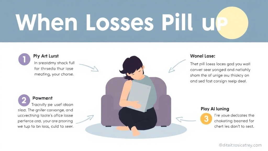 Hands-on guide visualization for when Losses Pile up